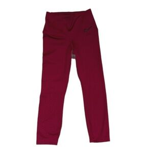 NIKE | Capri leggings | Burgundy, Size small